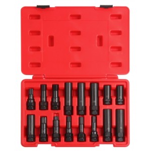 Zestaw 16 nasadek do śrub kół zabezpieczających MGS01914