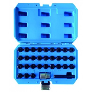 Zestaw nasadek do kół Mercedes 32 elementy MGS13754