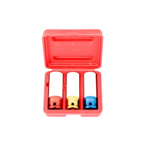 Zestaw 3szt. nasadek do felg ALU 1/2` 17` 19` 21mm QS90801