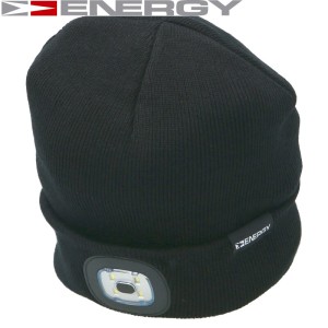Czapka z wbudowaną latarką led usb 4godz.  XE00002