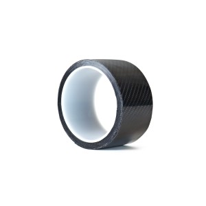 Taśma karbonowa czarna / 5D CARBON fiber BLACK tape50mm 3m 02597