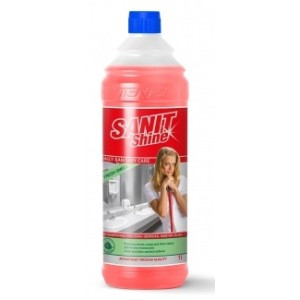 TENZI SANIT SHINE - Preparat do mycia pomieszczeń sanitarnych - 1L  WTT064A001BF003