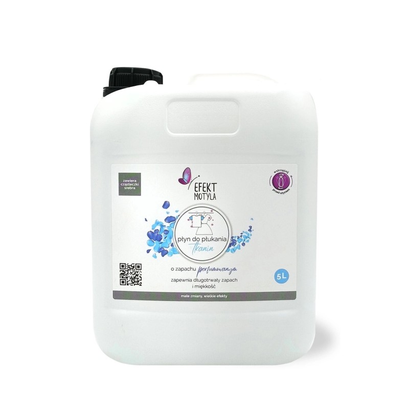 PŁYN DO PŁUKANIA TKANIN -5l- perfumowanyzmiękcza tkaniny` ułatwia prasowanie i pozostawia przyjemny zapach EM12-5