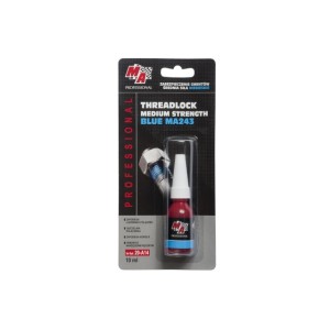 MA PROFESSIONAL - Środek do Zabezpieczenia gwintów Niebieski - Średni 10ml blister. AM-20-A14