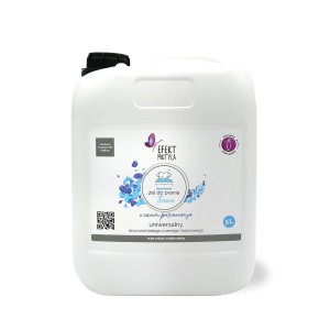 ŻEL DO PRANIA TKANIN -5l- perfumowany uniwersalny` do prania białego` czarnego i kolorowego EM16-5