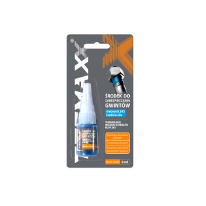 TECMAXX - Środek do zabezpieczania gwintów niebieski - średni 6ml AM-14-033