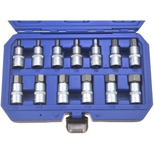 Nasadki imbus 5-22 mm` 1/2`` 12 szt. C.4810