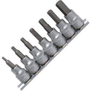 Nasadki imbus 3-10 mm` 3/8`` 7 szt. B.5107