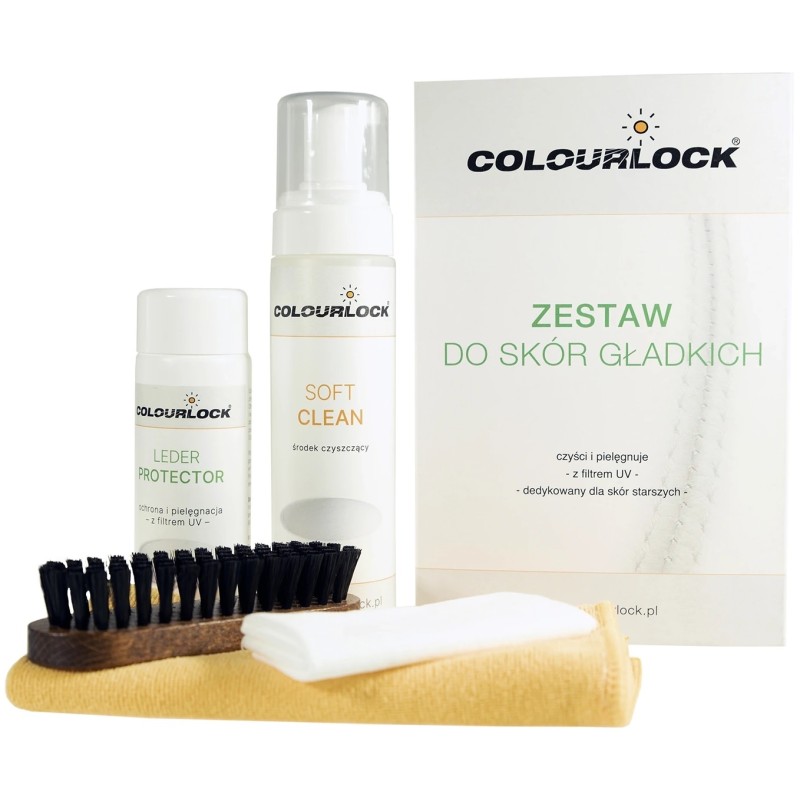Zestaw Colourlock Soft do czyszczenia starych skór COL000087