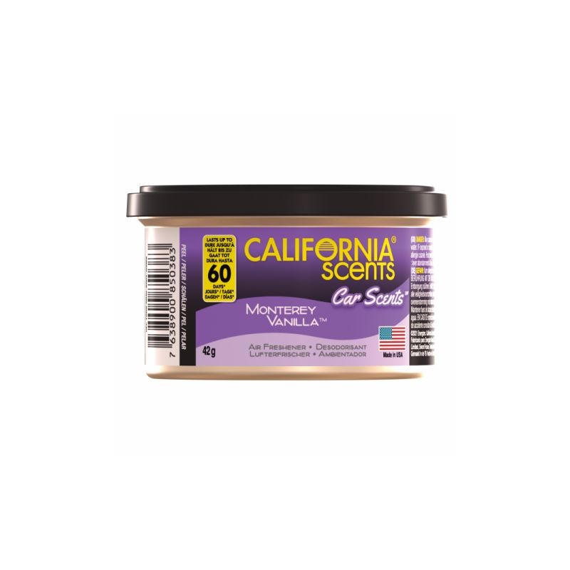 CALIFORNIA SCENTS Monterey Vanilla - Puszka zapachowa 42g AM-34-010