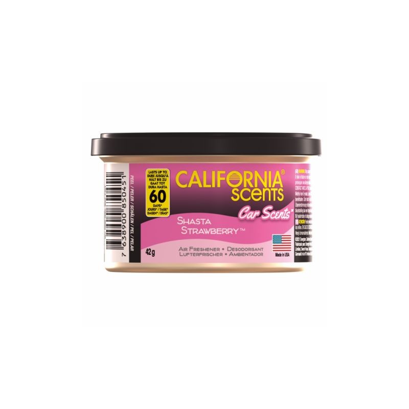 CALIFORNIA SCENTS Shasta Strawberry - Puszka zapachowa 42g AM-34-012