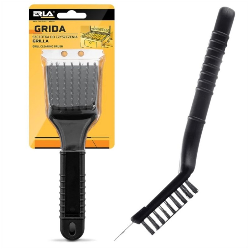 Erla Grida Szczotka Druciana R6000 – szczotka do czyszczenia grilla i rusztu ERL000009