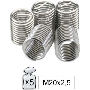Sprężynki do gwintu M20x2.5` 5 szt. D.52025