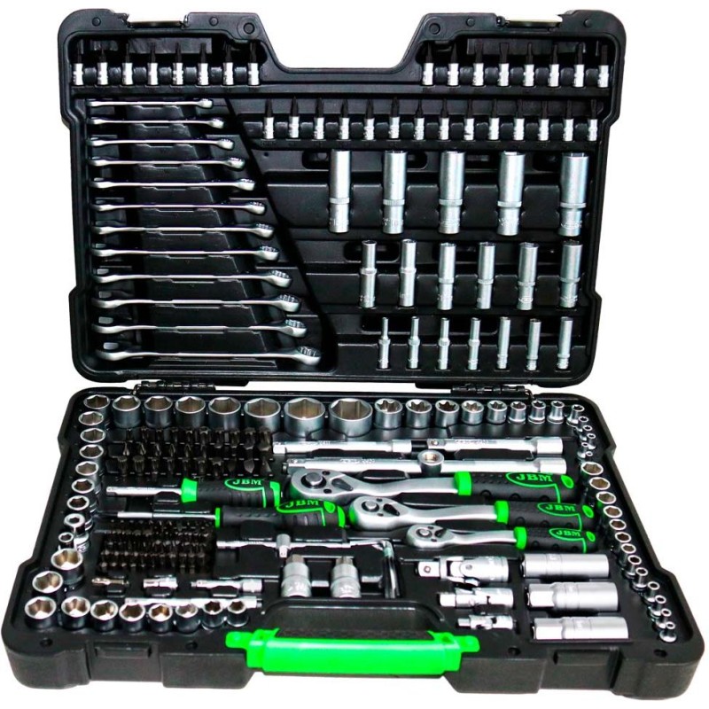 215 Narzędzi 1/4`+3/8`+1/2` D.54034