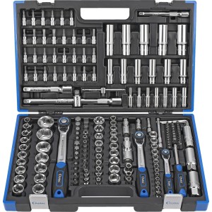 180 Narzędzi 1/4`+3/8`+1/2` C.38180