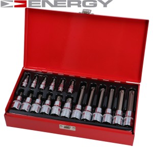 ZESTAW BITÓW 18 SZT. 1/4 1/2 ENERGY NE00191