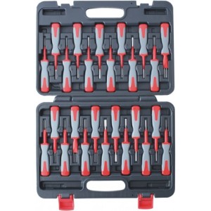 Zestaw do wypinania pinów elek. 25 el. MGS13141