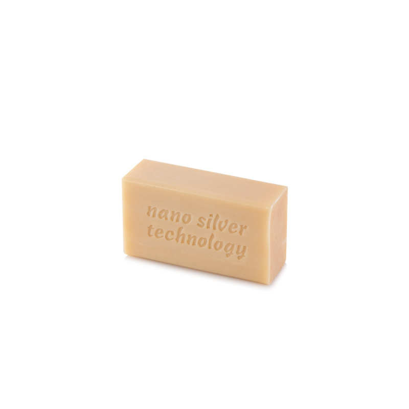 Mydło z Nanosrebrem–Natural Soap100g-szare bez opakowania 2328