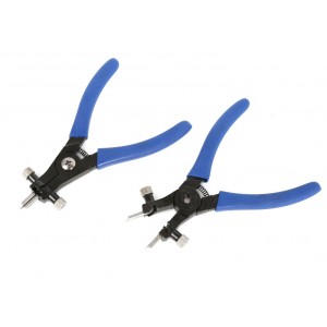 Zestaw 2 szczypiec do pierścieni segera wewnętrznych i zewnętrznych MGS4047