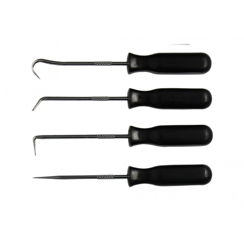 Zestaw 4 haczyków do oringów MGS07053