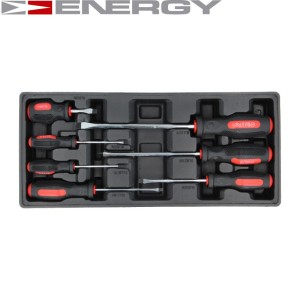 ŚRUBOKRĘTY PŁASKIE WKŁAD NE00200 7-EL. NE00200/7