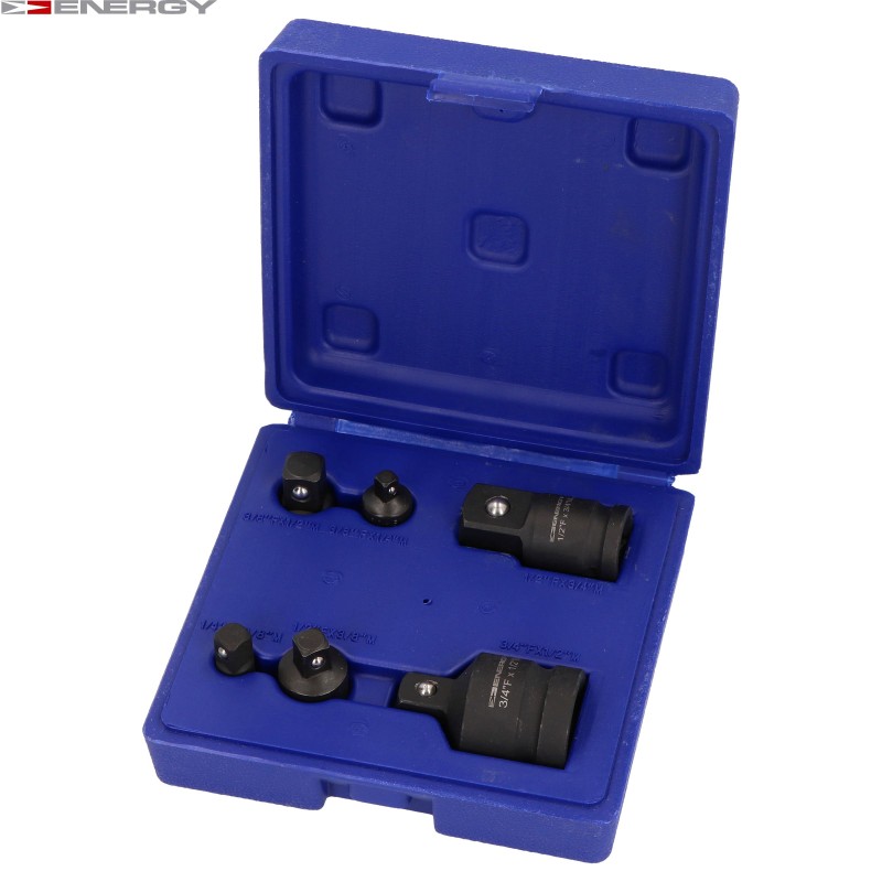 REDUKCJE UDAROWE 6 ELEMENTÓW 1/4`-3/4` NE00649