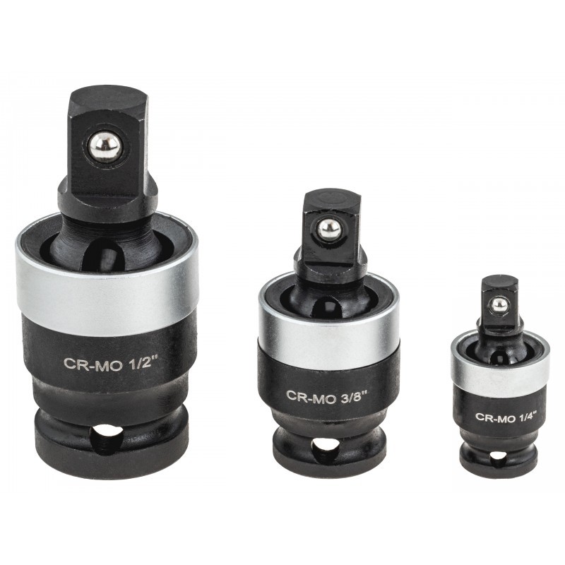 Zestaw 3 przegubów 1/2 3/8 1/4 MGS13168