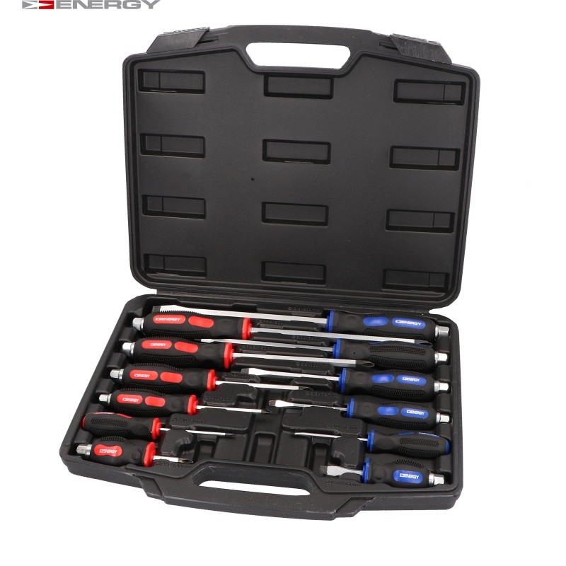 ZESTAW ŚRUBOKRĘTÓW Z WYBIJAKAMI - 12 szt NE00188