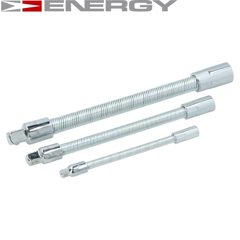 PRZEDŁUŻKI ELASTYCZNE 3SZT. 150`200`200mm - 1/2` 1/4` 3/8` NE00862