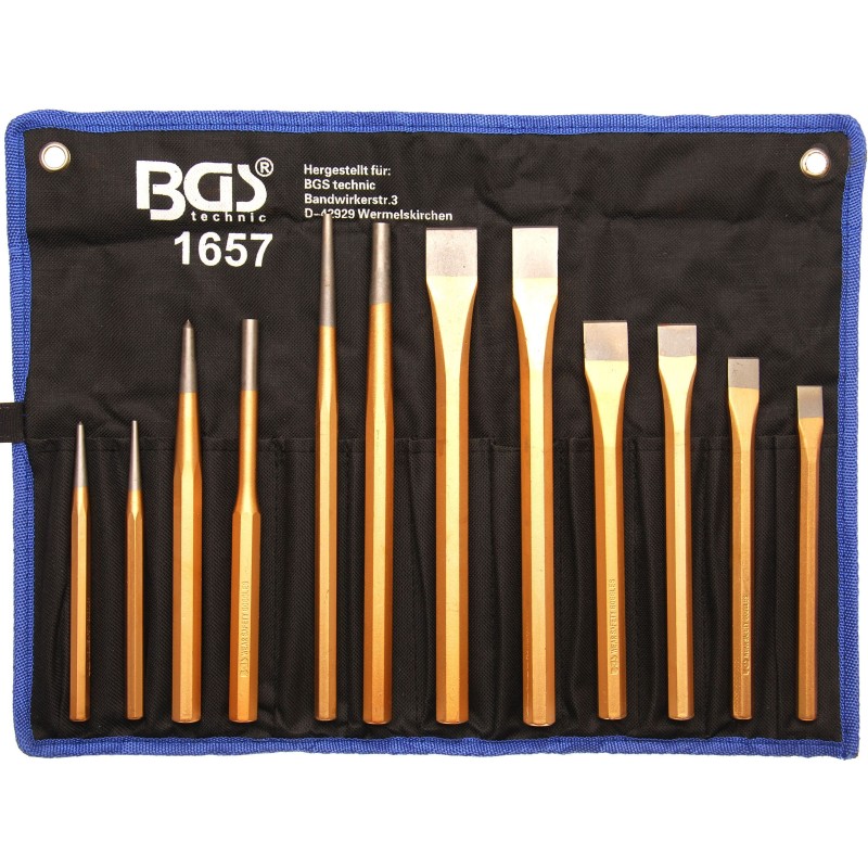 Wybijaki i przecinaki 12 szt. B.1657