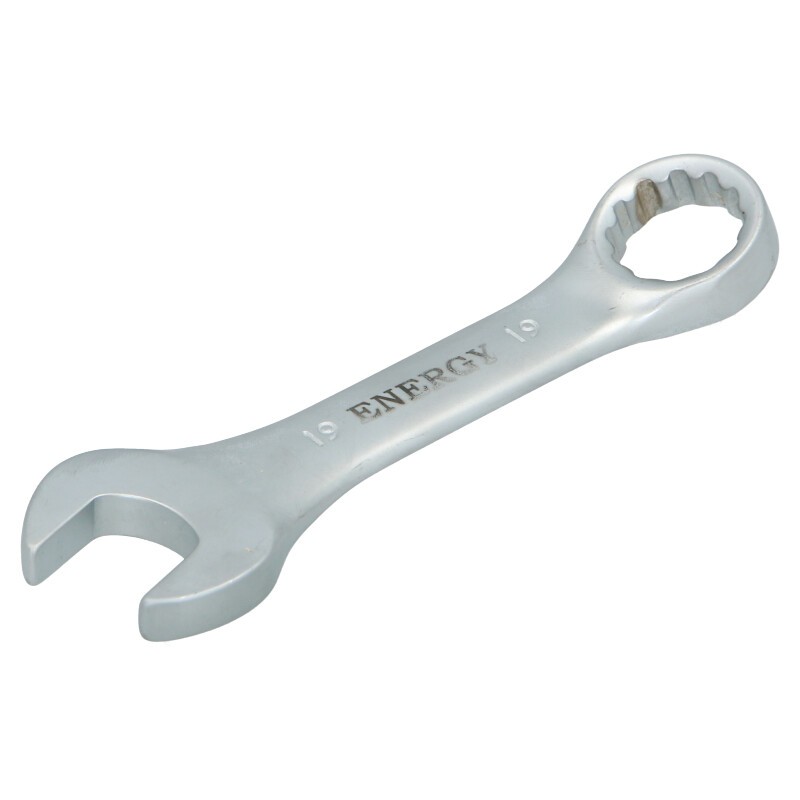 Klucz płasko oczkowy 19mm - krótki NE01002s-19