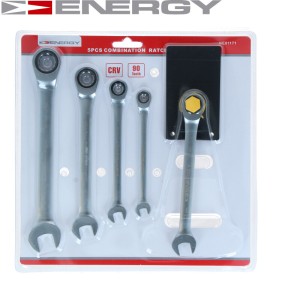 KLUCZE PŁASKO-OCZKOWE Z GRZECHOTKĄ 8-17 NE01171