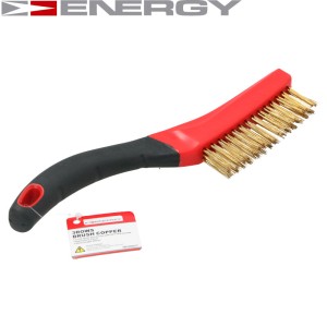 SZCZOTKA MIEDŹIANA RĄCZKA ERGO RZĄD 3x15 NE00827