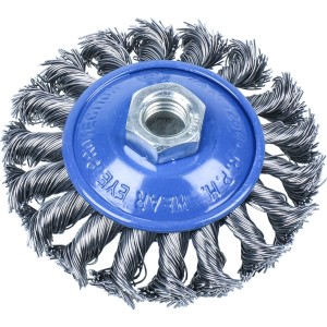 Szczotka druciana boczna` 100 mm` stal C.9524