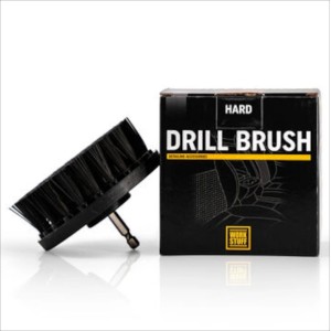 Work Stuff Drill Brush Hard do szybkiego i skutecznego czyszczenia tapicerki` dywaników` okładziny podłogi WOR000135