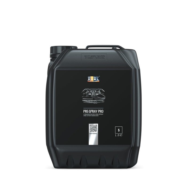 ADBL PRE-SPRAY PRO 5L DO PRANIA TAPICEREK MATERIAŁOWYCH` RÓWNIEŻ ODPLAMIACZ /KONCENTRAT ADB000061