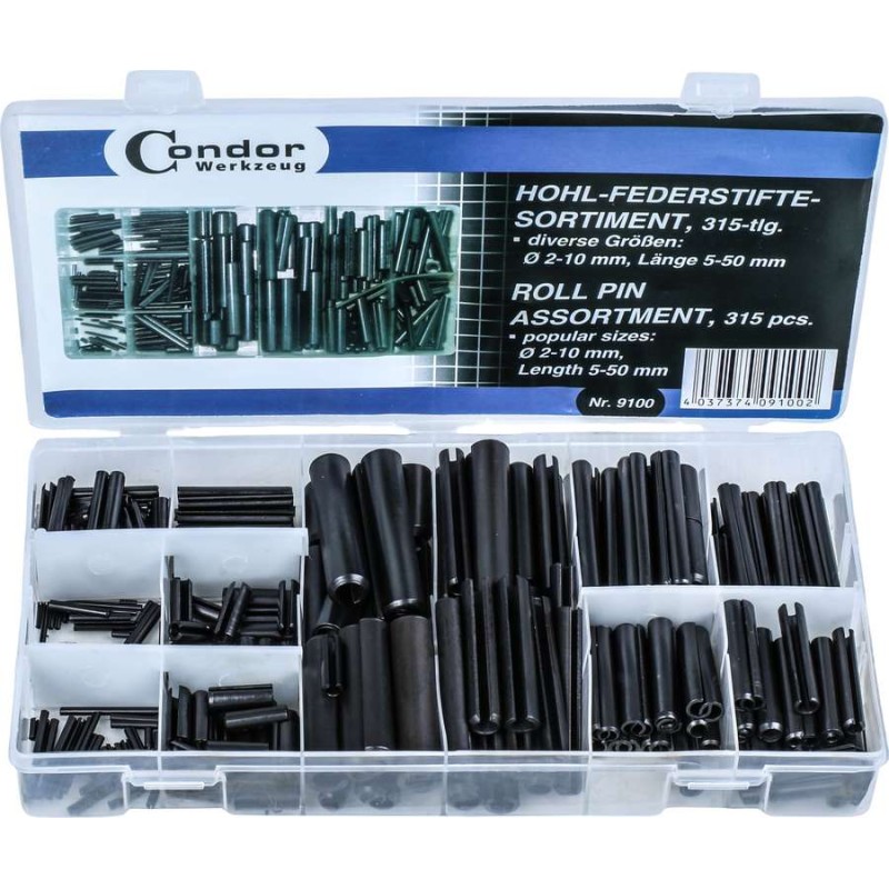 Wałki sprężynowe 315 szt. C.9100