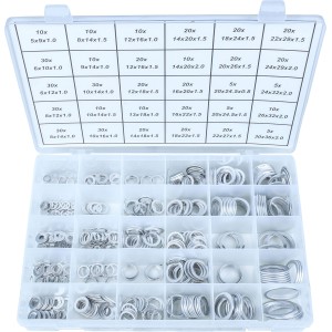 Podkładki aluminiowe` 520 szt C.9170