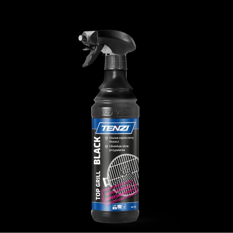 TENZI TOP GRILL BLACK - Środek do czyszczenia grilla piekarnika rusztu okapów - 0`6L  WSP073B600AY010
