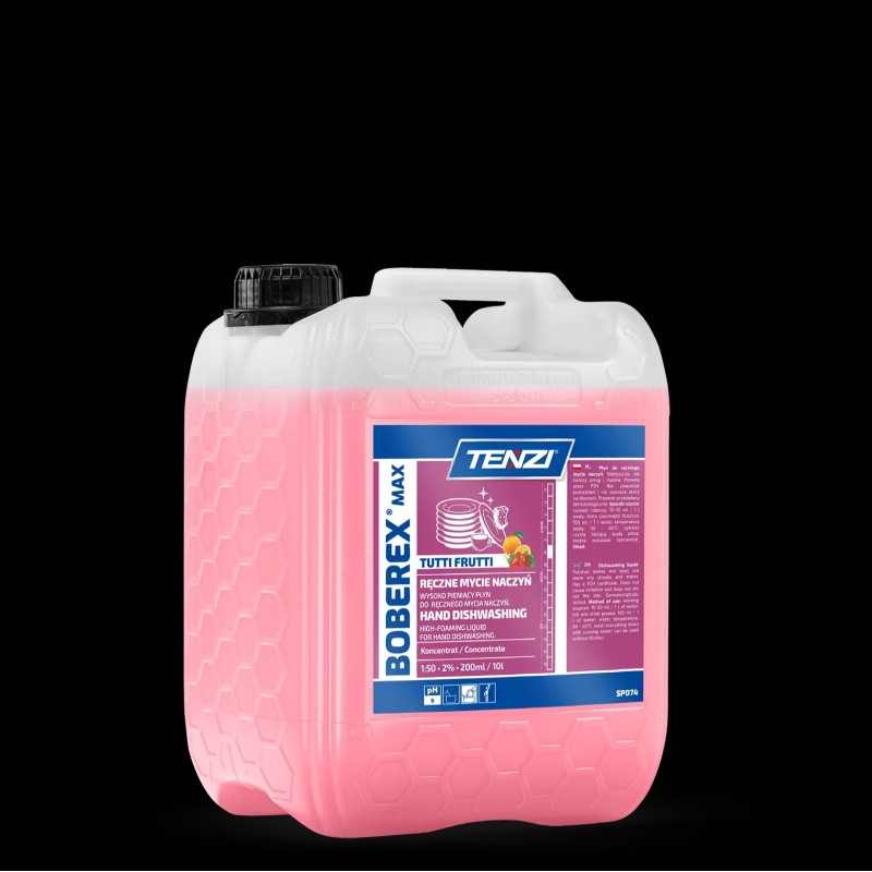 TENZI BOBEREX MAX TUTTI FRUTTI - Płyn do mycia naczyń - Koncentrat - 5L  WSP074A005ZA004