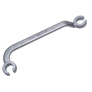 Klucz oczkowy otwarty 17mm do przewodów paliwowych QS20812