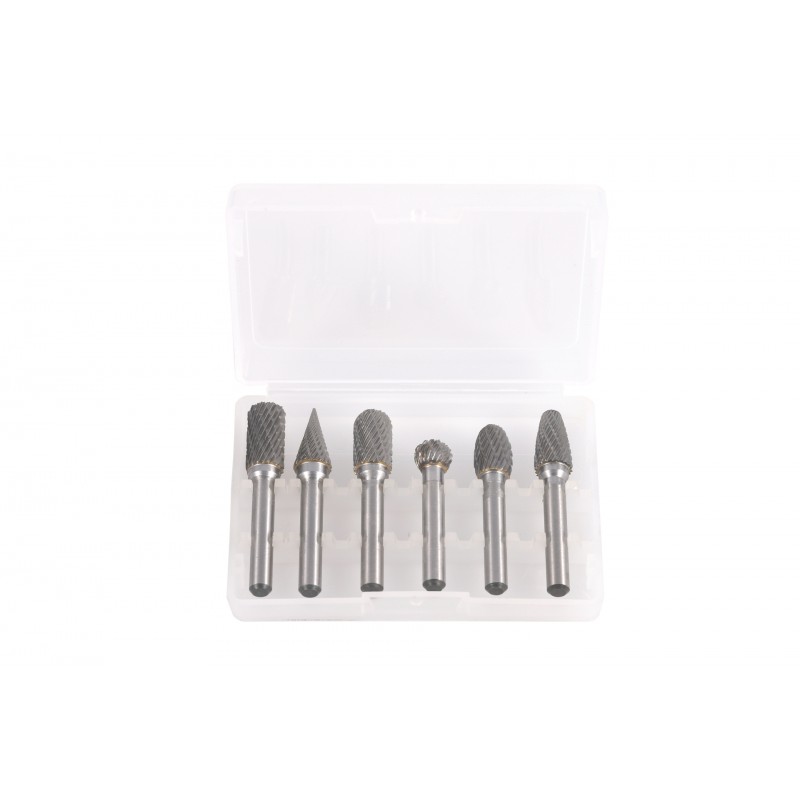 ZESTAW 6SZT. FREZÓW TRZPIENIOWYCH DO METALU QS14130