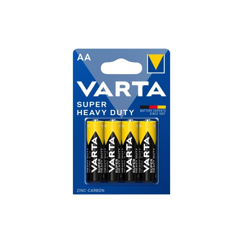 VARTA- SUPER HEAVY-DUTY AA R6P Blister 4 szt. AM-38-004