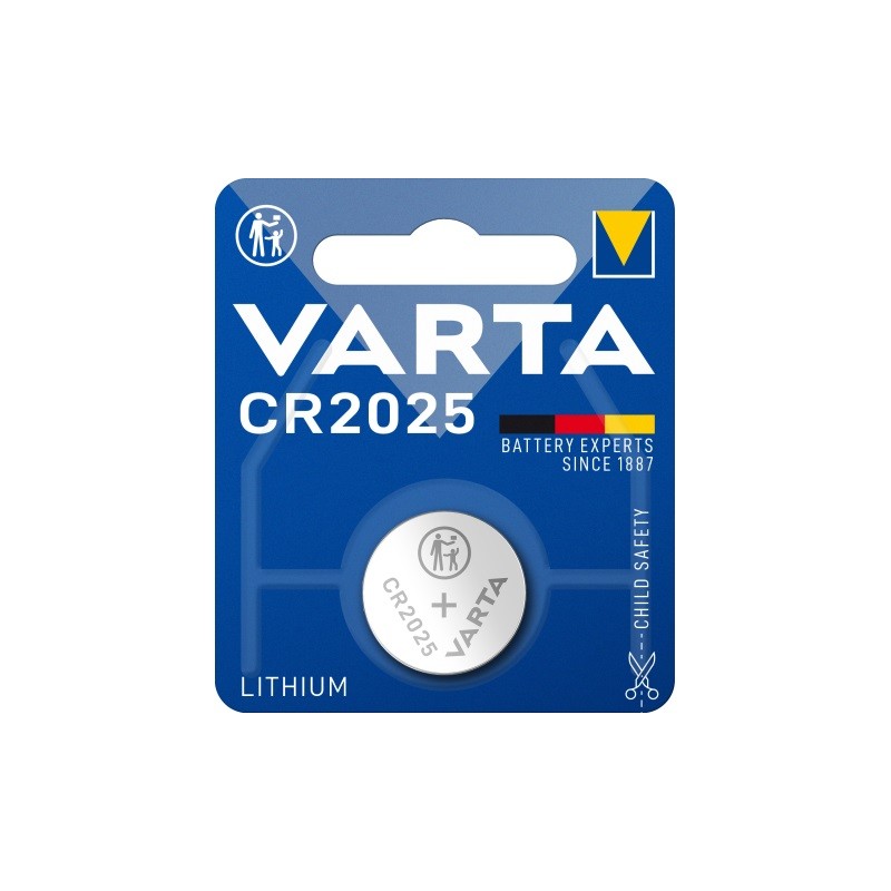 VARTA- LITHIUM Coin CR 2025 Blister 1 szt. AM-38-008