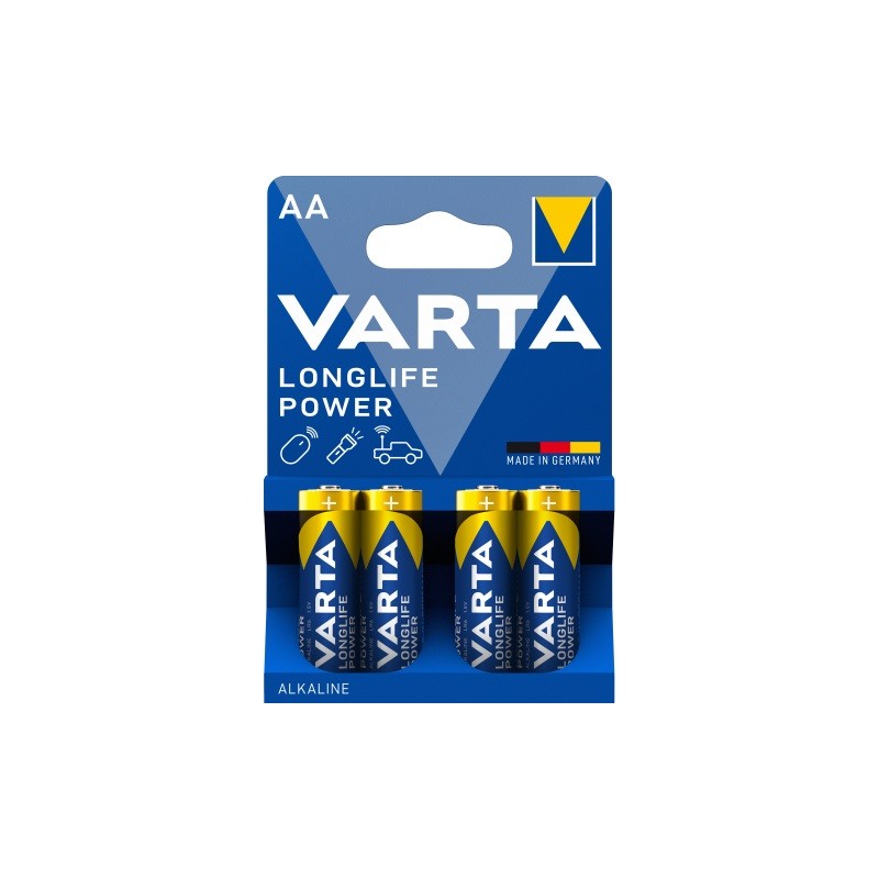 VARTA- Longlife Power AA LR6 Blister 4 szt. AM-38-014