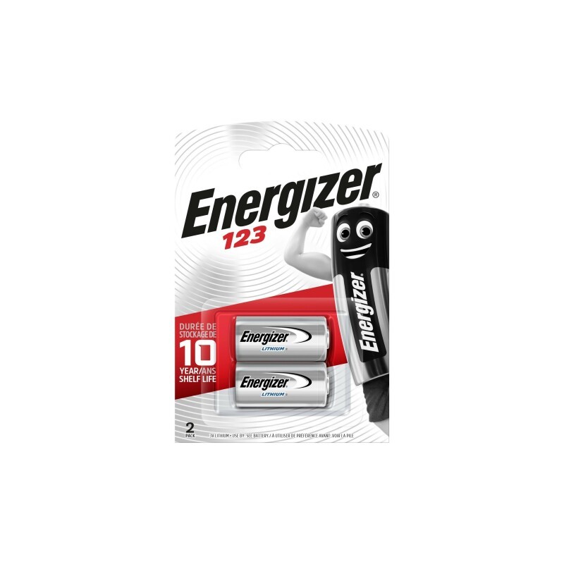 ENERGIZER Bateria Photo Lithium 123 Blister 2 szt. AM-39-011
