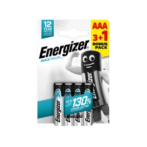 ENERGIZER Bateria Max Plus AAA LR03 Blister 3+1 szt. AM-39-014