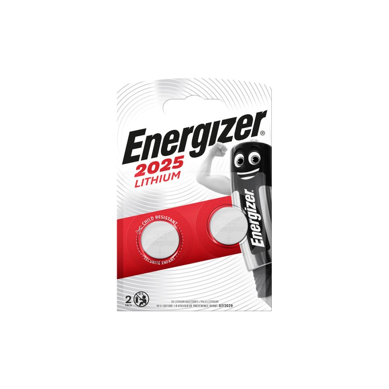 ENERGIZER Bateria Specjalistyczna Litowa CR2025 Blister 2 szt. AM-39-025