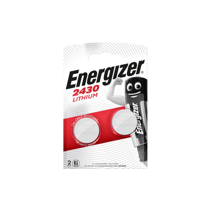 ENERGIZER Bateria Specjalistyczna Litowa CR2430 Blister 2 szt. AM-39-029