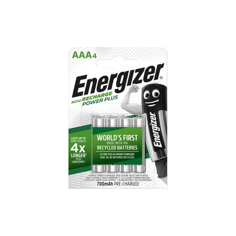 ENERGIZER AKUMULATORKI Power Plus AAA HR3/4 700mAh AM-39-042